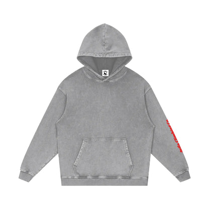Dead Point Hoodie front, Slate