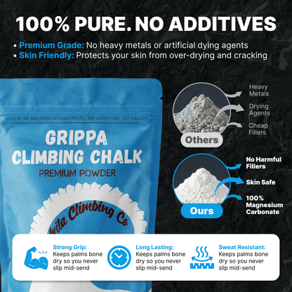 No additives, No Fillers, Pure Magnesium carbonate