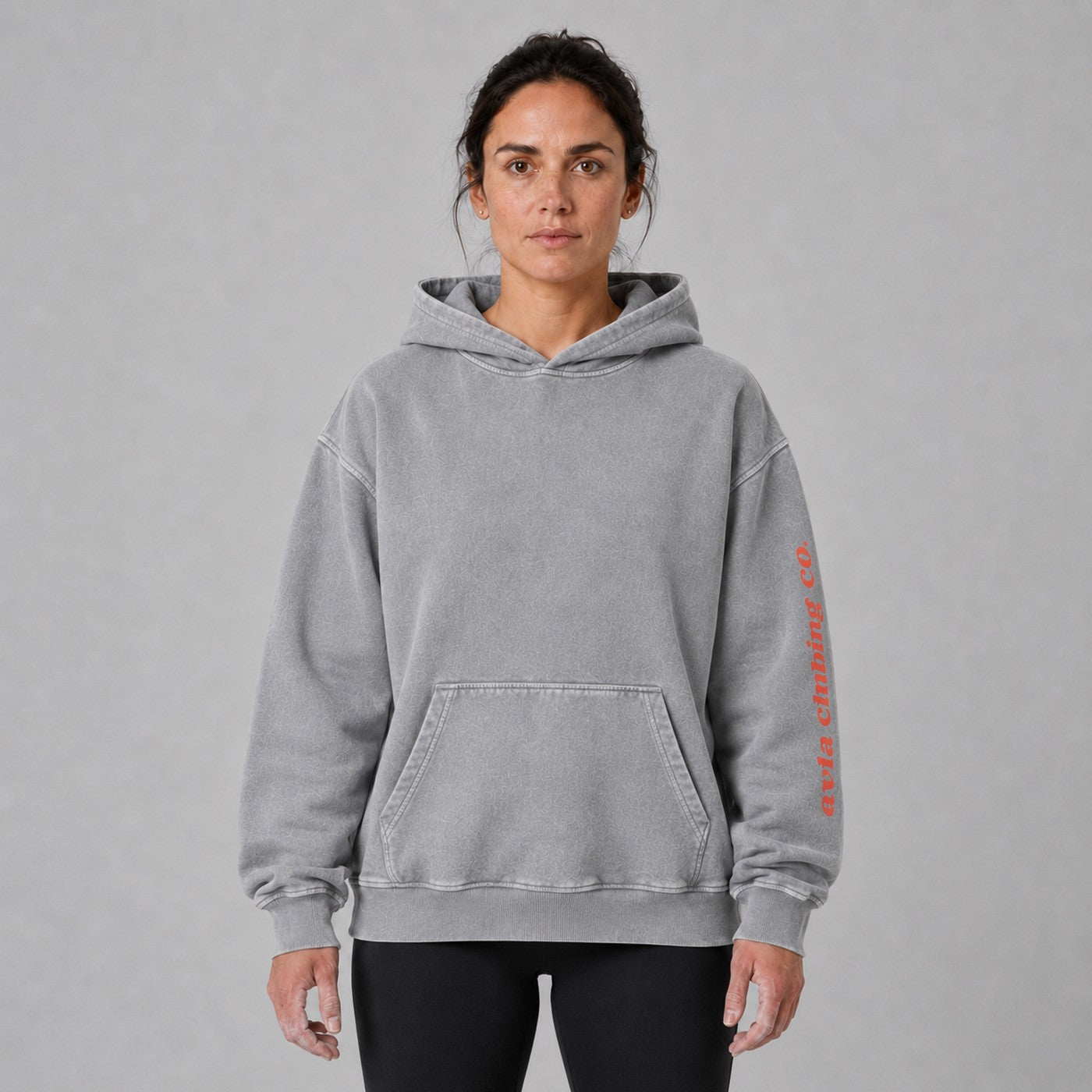 Avila Climbing Co. Dead Point Hoodie — slate, worn front