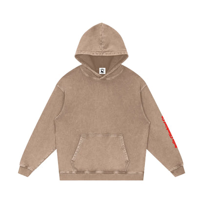 Dead Point Hoodie front, Sand