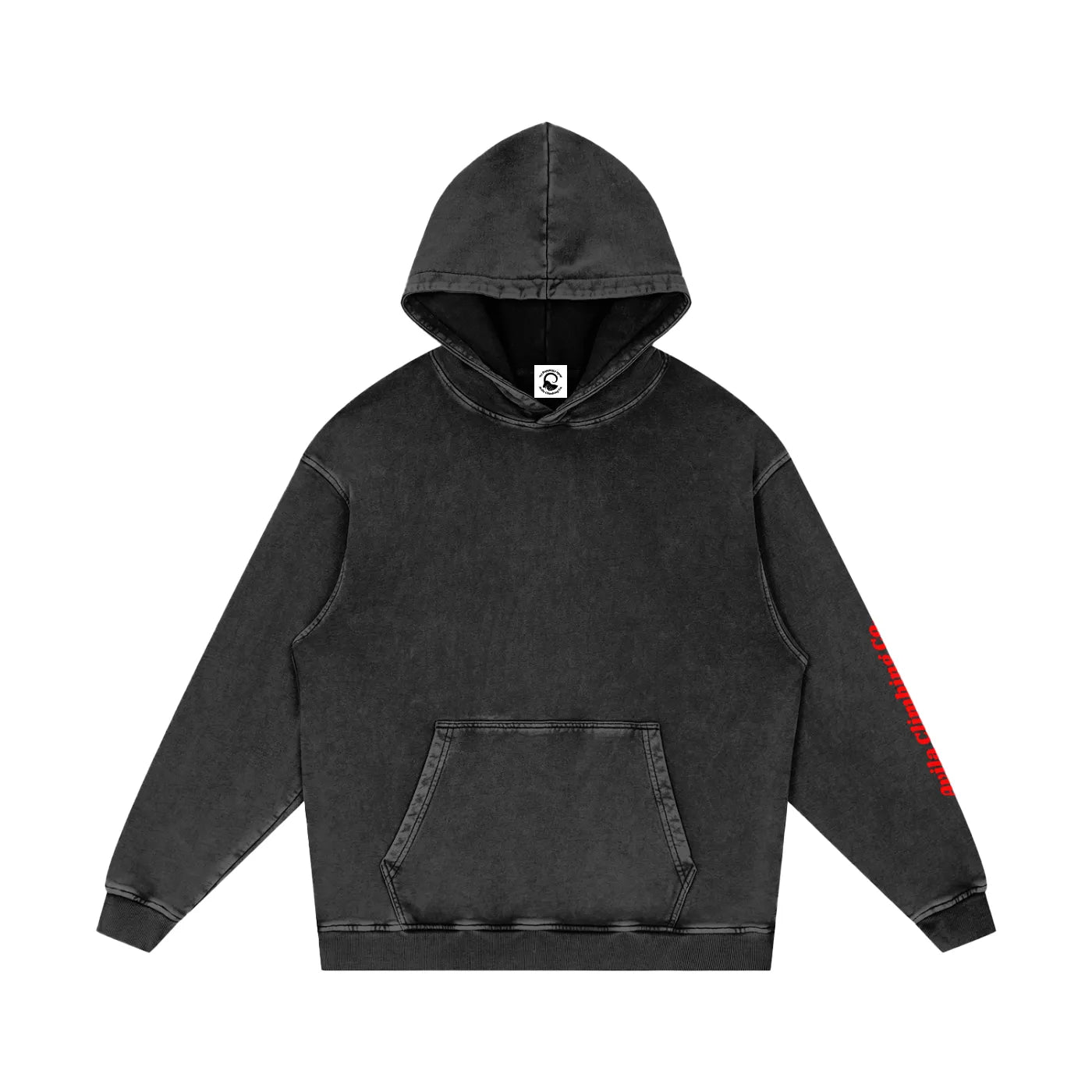 Dead Point Hoodie front, Black